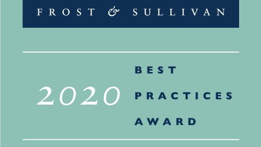 frost and sullivan 2020 best practices award